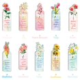 thumbnail image 4 of Book Lover Essentials 20 Pcs Flower Plant Paper Bookmarks Sturdy Odorless Bookmarks for Students Reading Enthusiasts Home Office Gift, 4 of 5