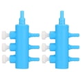 thumbnail image 2 of Divisor de aire para acuario, 2 uds., adaptador de bomba de oxígeno y aire para pecera, divisor de aire para pecera, lograr más Jadeshay  A, 2 of 8