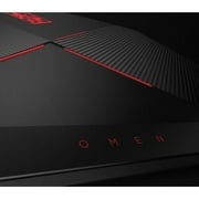 HP Omen Gaming Laptop 15.6” Full HD, Intel Core i7-8750H, NVIDIA GeForce GTX 1060 Graphics, 1TB HDD + 256GB SSD, 16GB SDRAM, 4 Zone Backlit Keyboard, 15-ce198wm