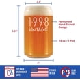 thumbnail image 4 of Can Pint Glass - 27th Birthday Gifts for Men or Women Turning 27 - Fun Bday Party - 16 oz, 4 of 4