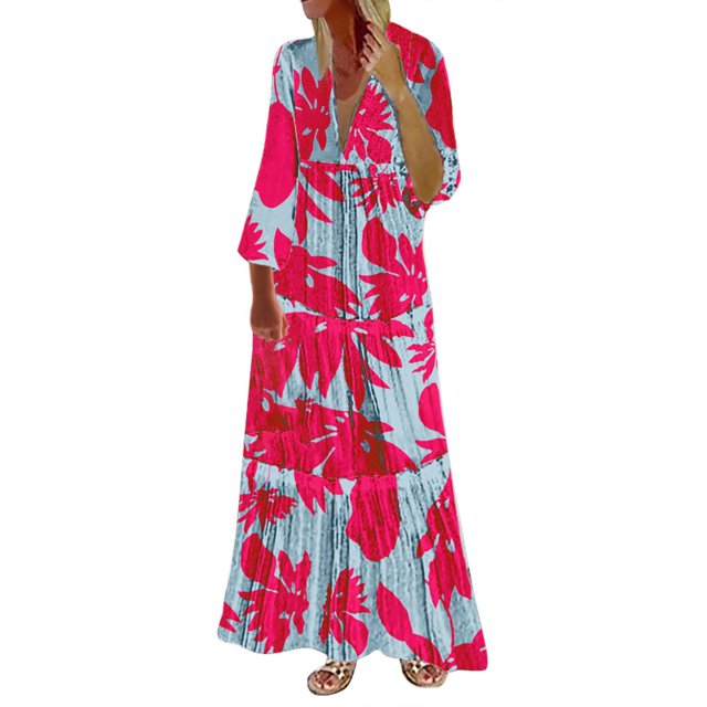 Pompotops Jupe Courte Imprimée pour Femmes Aguichant à Boutons Taille Jupe Longueur Genou Robe Midi Robe en Solde