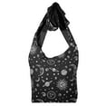 thumbnail image 2 of SoliVisk Celestial Sun Moon & Stars Cosmic Crossbody Bucket Bag Black, 2 of 3