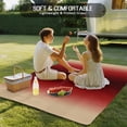 thumbnail image 4 of Dark Red Yellow Ombre Outdoor Rug for Patio/Deck/Porch, Non-Slip Large Area Rug 5 x 8 Ft, Farmhouse Modern Gradient Art Indoor Outdoor Rugs Washable Area Rugs, Reversible Camping Rug Carpet Runner, 4 of 8