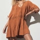 thumbnail image 5 of Moda Mujer Verano VendajeCasual Sólido Con Cuello En V Manga Corta Mini Vestido Fridja  yut3145, 5 of 9