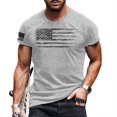 thumbnail image 1 of 2024 Été Chemises de Musculation pour Hommes Manches Courtes Col Rond T-Shirts Impression Logo 3D Ample Respirant Mode Simple Hauts, 1 of 5