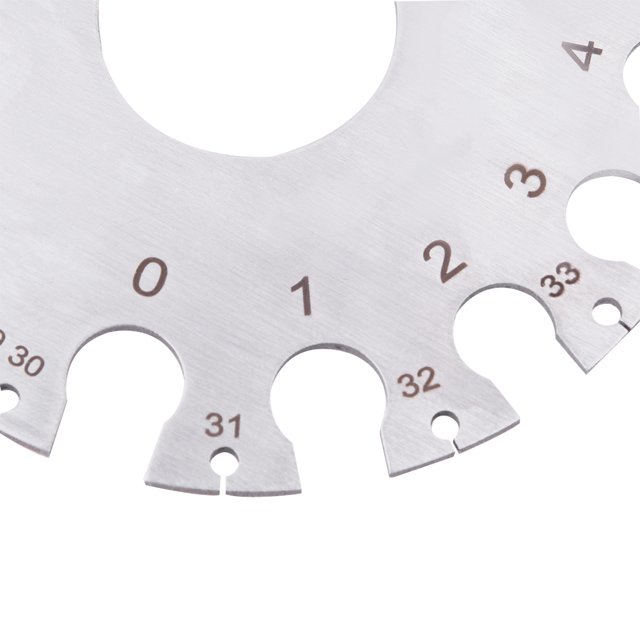Round Stainless Steel Diameter Gauging, Wire Thickness Measurer , Non-ferrous For Quick And Accurate Measuring Of The Most Popular Welding Thickness