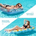 thumbnail image 3 of Inflatable Pool Float Lounge, 2Pack Pool Floaties Rafts for Adults Floating Pool Lounger Sun Tanning Floats Cool Water Floaty for Swimming Pool Lake Float Beach Pool Party Toys, 3 of 7