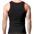 thumbnail image 7 of Tungbrin Compression Tank Top Men Big and Talls Sleeveless Round Neck Slim Undershirts Stretchy Workout Sports Muscle Vest Tees, 7 of 7