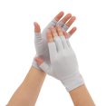 thumbnail image 1 of Ofertas Únicas 1 Par de Guantes de Manicura Antideslizantes Color Sólido Gris, 1 of 1