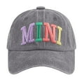 thumbnail image 3 of Riforla Mama Hats for Women Funny Adjustable Mini Baseball Cap Womens Hats Grey, 3 of 3