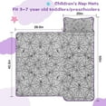 thumbnail image 5 of Halloween Spider Web and Spiders Toddler Nap Mats for Kids Preschool,50"x20" Sleeping Mat Bag or Kids,Toddler Sleeping Bag,Toddler Nap Mat or Daycare, 5 of 6