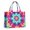 Colorful Rainbow Tie-1, variant on Large Capacity Tote Bag,Colorful Rainbow Tie Dye Spiral Pattern Handbag Fashion Luxury Tote Bag,15.7"x13"x 5.1" Inches,Laptop Compatible