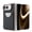 Black, variant on Mynvo Case for iPhone Duo with Card Holder, PU Leather RFID Blocking Wallet Phone Case Support Wireless Charging Shockproof Back Cover, Black