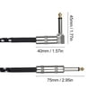 thumbnail image 4 of Amdohai Guitar Cable 6.35mm (1/4 Inch) TS Straight to Right, 4 of 8