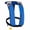 Gray and Blue, variant on Koorium Life Jackets & Vests Manual Inflatable Swim Jacket, D-Ring Attachment, Storage Pocket with Zipper, 24g CO2 Cylinder Included, Low Profile for Kayak, Fishing, Paddle Sports