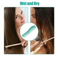 thumbnail image 5 of Unique Bargains 2 Pcs Anti Static Hair Comb Wide Tooth for Thick Curly Hair Hair Care Detangling Comb Green, 5 of 7