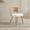 2 pieces Wicker Dining Chair (Brown), variant on Wicker Dining Chairs Set of 2, Farmhouse Soft Cushioned Cane Back Kitchen Chair, Wing-Back Dining Chair with Metal Legs for Home Kitchen, Brown