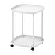 thumbnail image 2 of Estante de almacenamiento para mesa auxiliar, mesa de centro, mesita de noche, carrito de almacenamiento, estante de almacenamiento móvil para dormitorio, sala de estar, escritorio de estudio, requier, 2 of 6