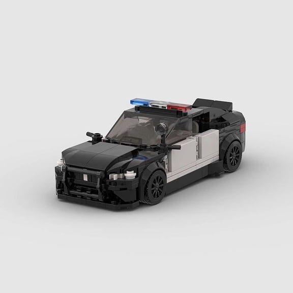 395PCS M5 Police MOC  (compatible with mainstream brands)Speed Champions Racing Car Sports Model Garage Sets Building Blocks Famous Racers City Vehicle Technique DIY Bricks Toys (M17212)