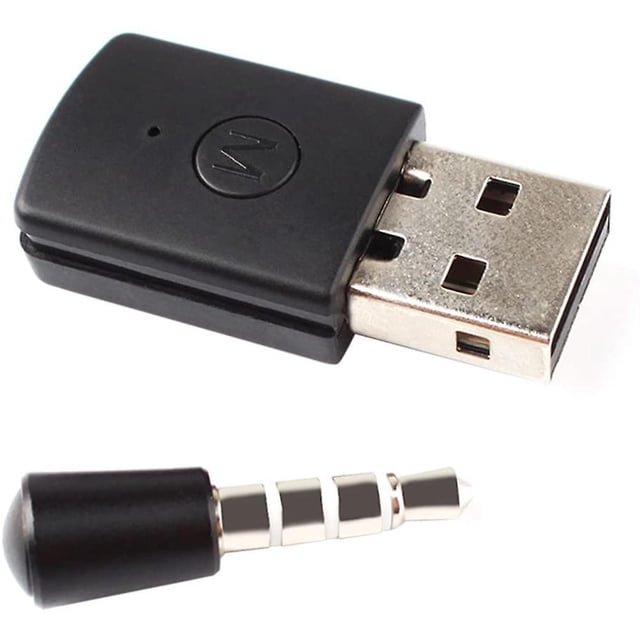 Adaptador USB Bluetooth para auriculares, receptor de consola inalámbrico portátil estable, controlador de juegos