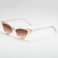 thumbnail image 4 of Gafas de sol de ojo de gato para mujer, gafas de sol de moda retro con montura pequeña para mujer, 4 of 5
