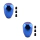 thumbnail image 3 of Sidaley Pomo de palanca de cambios universal de aluminio Racing MT 5 para coche azul 2piezas Sidaley CBP035115, 3 of 6