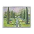 thumbnail image 4 of Stupell Industries Elegant Manicured Gardens Landscaped Topiary Greenery Painting Gray Framed Art Print Wall Art, Design by Allayn Stevens, 4 of 5