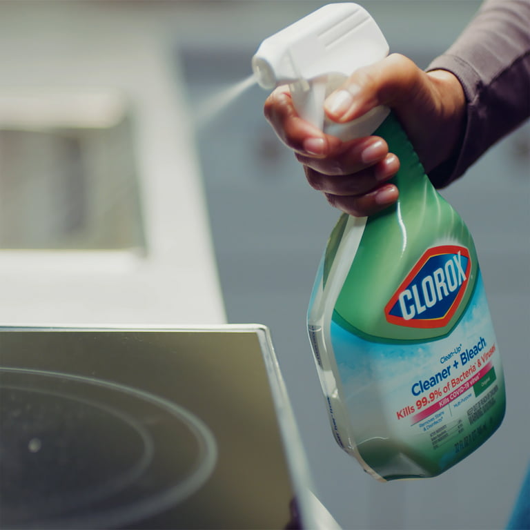 Clorox Clean-Up All Purpose Cleaner with Bleach, Spray Bottle, Original, 32  oz