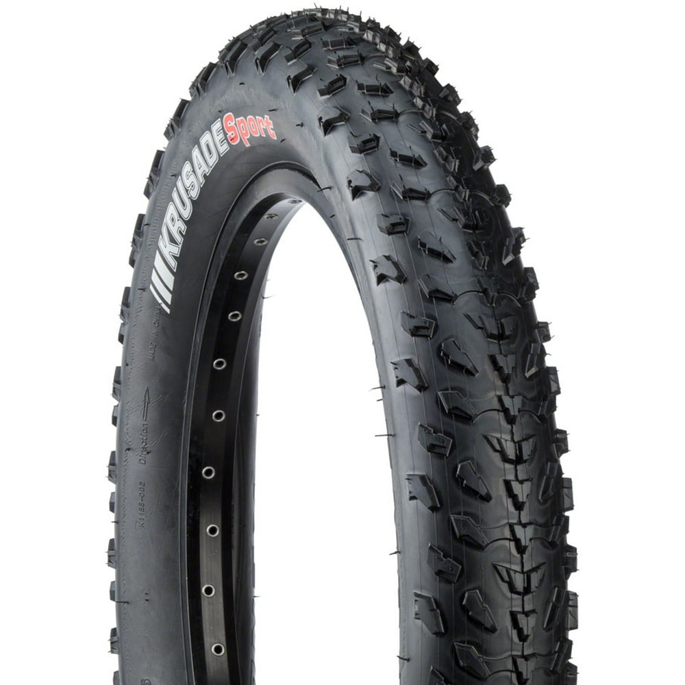 Kenda Krusade Tire 20 x 4 Clincher Wire Black 60tpi