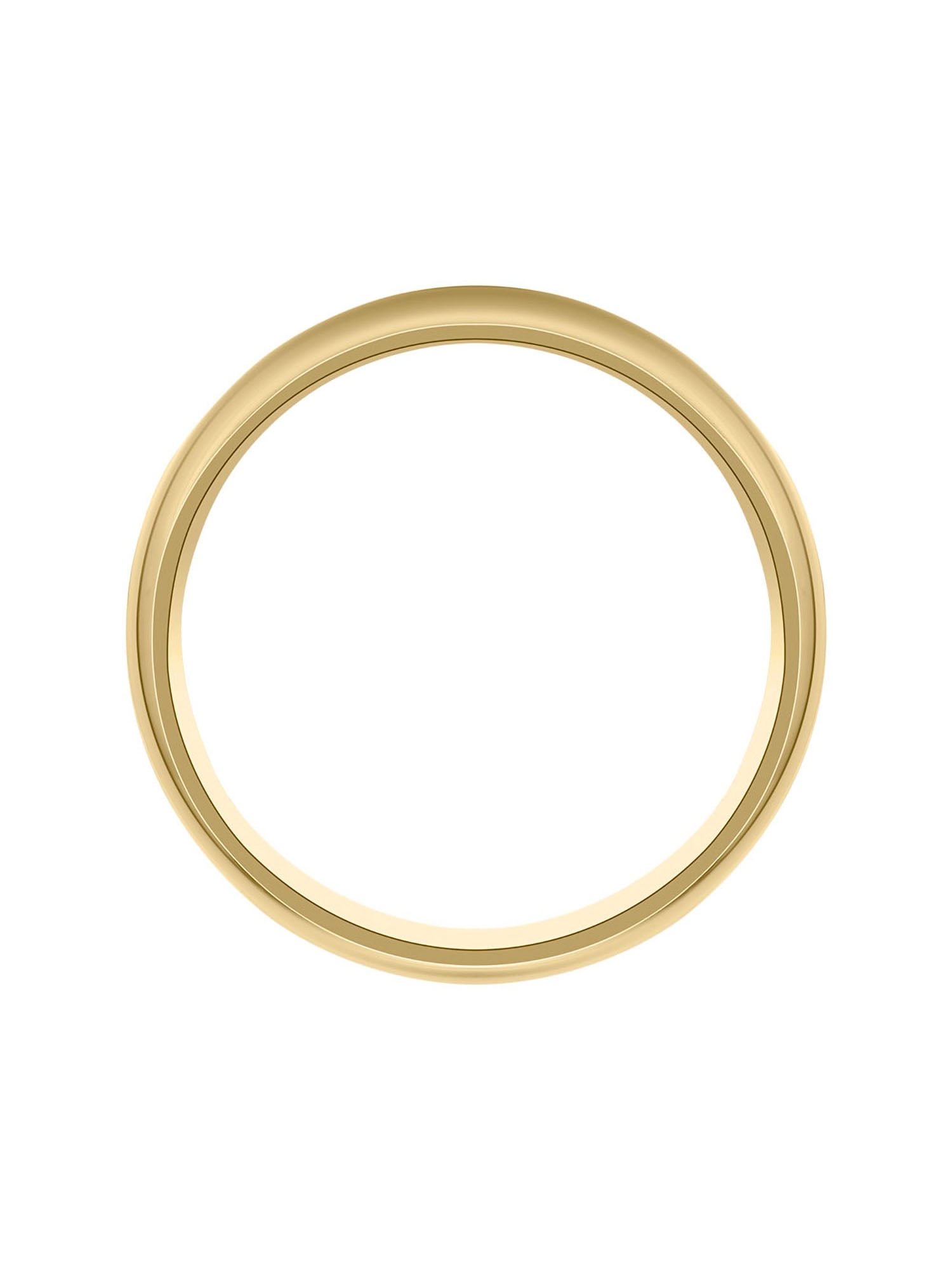 Keepsake 10KT Yellow Gold 4mm Comfort Fit Wedding Band