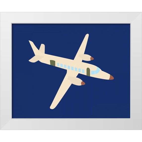 Robinson, Tamara 18x15 White Modern Wood Framed Museum Art Print Titled - Plane VII