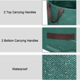 thumbnail image 2 of Bolsas De Jardín A Prueba De Lágrimas Bolsas De Basura De Jardín PP Bolsa De Desechos De Jardinería Con Asa - 120L, 2 of 4