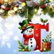 thumbnail image 4 of 26 Letters Christmas Tree Decoration Pendant Christmas Tree Ornaments Personalized DIY Christmas Ornaments Christmas Decoration Xmas Tree Hanging Decor Feature, 4 of 4