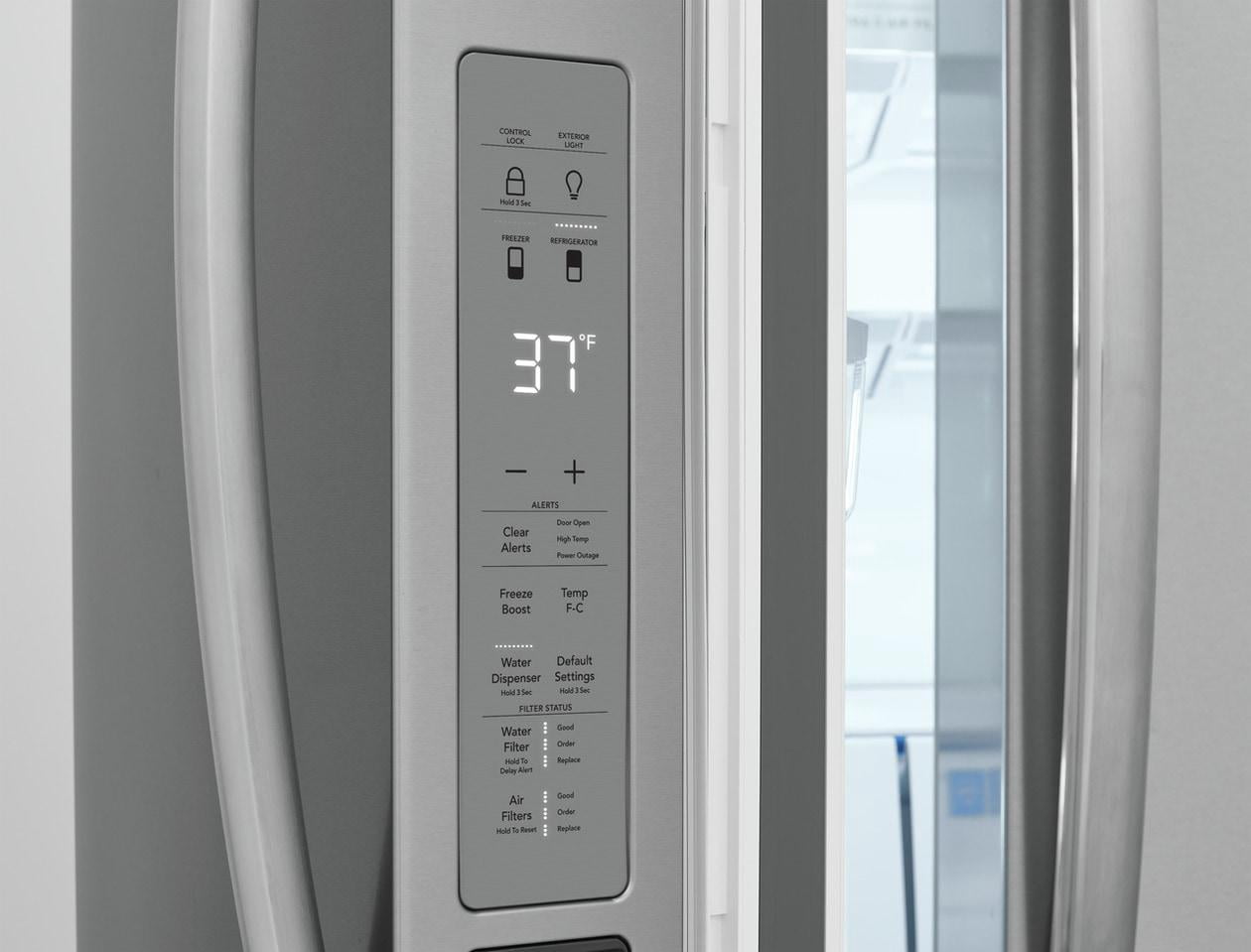 Frigidaire Gallery 22 Cu Ft 4-Door French Door Refrigerator, Stainless steel