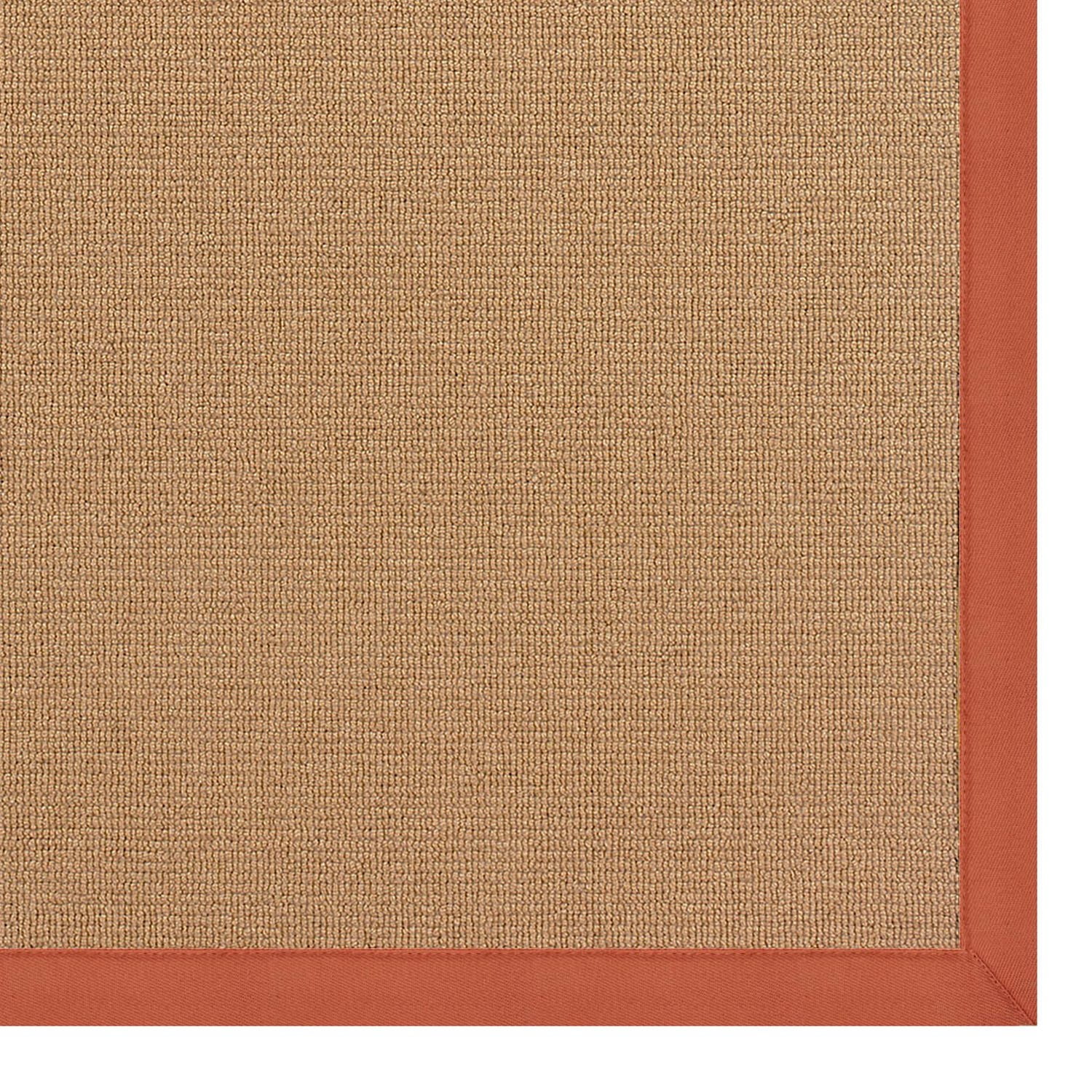 Tapis de couloir Athena liège et orange brûlé 2 pi 6 po x 12 pi