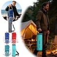 thumbnail image 2 of Heavy Duty Insulated Water Bottle Holder Wear Resistant Thermal Water Bottle Sleeve for Outdoor Hiking Camping Travel - 3.94" x 11.", 2 of 7
