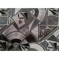 thumbnail image 4 of oneOone Cotton Poplin Gray Fabric Triangle & Art Geometric Dress Material Fabric Print Fabric By The Yard 56 Inch Wide, 4 of 4