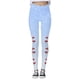 thumbnail image 2 of Gibobby leggings gluteos deportivo Leggings de yoga ajustados con estampado navideño de gradiente para mujer (Aqua, L), 2 of 5