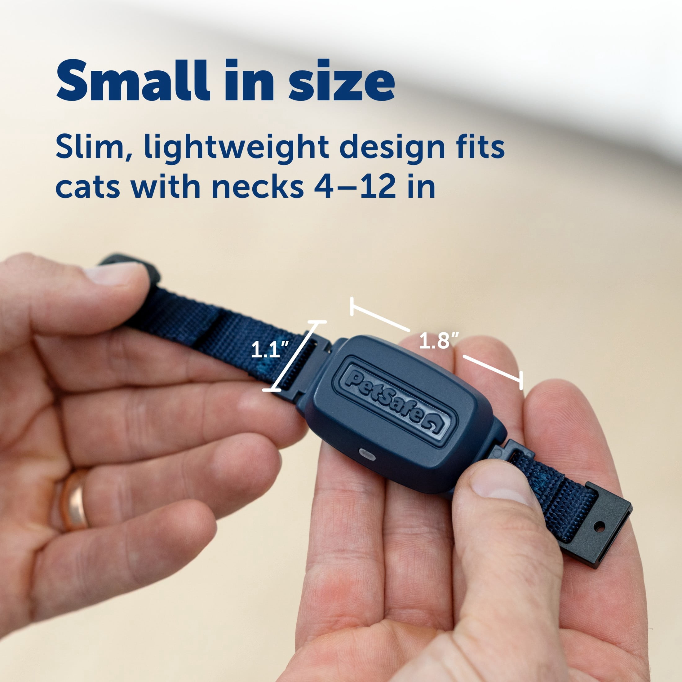 PetSafe GPS Cat Tracker, Live GPS Tracking, Subscription Required | Unlimited Safe Zones, Immediate Escape Alerts  Distance and rest time - Breakaway Collar  Up to 15-Day Battery Life