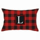 thumbnail image 1 of Funda de almohada navideña con diseño de muñeco sin rostro, gnomo enano, duende, enrejado, árbol de Navidad, copo de nieve, lino estampado, funda de almohada para sofá, funda de almohada de piel de me, 1 of 1