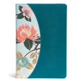 thumbnail image 1 of The CSB Study Bible For Women, Teal Flowers LeatherTouch, Indexed, 1 of 1