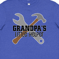 thumbnail image 4 of Inktastic Grandpa Little Helper Youth T-Shirt, 4 of 5