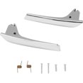 thumbnail image 1 of HUGFEGWE Interior Door Handle Set, Compatible with 2007-2014 Chevy Silverado Tahoe Avalanche Cadillac Escalade GMC Yukon, Chrome Front Inside Left Driver & Right Passenger Side | Replaces#, 1 of 6