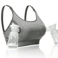 thumbnail image 1 of Momcozy Hands Free Pumping Bra, Adjustable Breast-Pumps Holding Pumping and Nursing Bra, 1 of 7