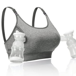 Pumping Bra, Momcozy Hands Free Pumping Bras for Women 2 Pack Supportive  Comfortable All Day Wear Pumping and Nursing Bra in One Holding Breast Pump  for Spectra S2, Bellababy, Medela : : Baby Products
