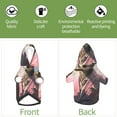 thumbnail image 6 of Honeii Stylish Kangaroo In Suit Print Small Dog Hoodies Pet Hooded Sweatshirts Fall Winter Puppy Cat Sweaters Warm Clothes for Small Dogs Outfits Costume-X-Large, 6 of 7
