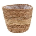 thumbnail image 5 of Raindrops  Durable Plant Basket Woven Pot Wicker with Lid Straw Flower Bride, 5 of 8
