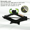 2 Ton Tonne Scissor Jack Lift Wind Up For Car Van Garage Home Emergency