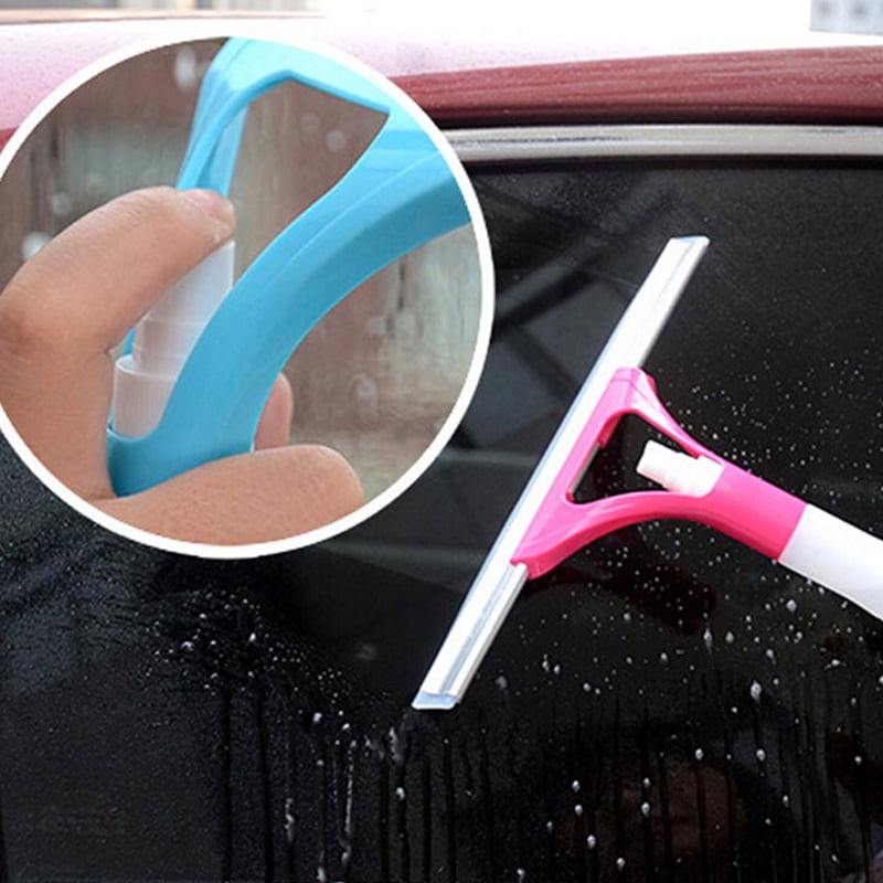 Spray Type Cleaning Brush Glass Wiper Window Clean Shave Car Window Cleaner  - Walmart.com