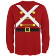 thumbnail image 1 of Costume de Soldat Jouet de Noël Rouge T-Shirt à Manches Longues pour Adulte, 1 of 1